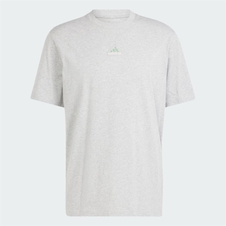 ÁO THUN THỜI TRANG ADIDAS GRAPHIC THÊU ALL SZN - XÁM “IS1474”