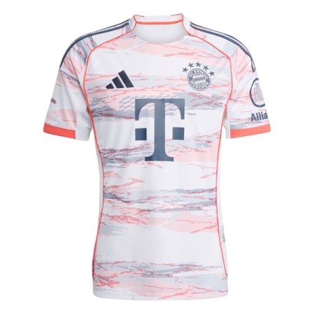 ÁO BÓNG ĐÁ ADIDAS BAYERN MUNICH SÂN KHÁCH 25/26 - FAN VERSION "JJ2143"