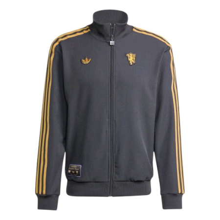 ÁO KHOÁC ADIDAS MANCHESTER UNITED TERRACE ICONS TRACK TOP - XÁM " JN2816 "