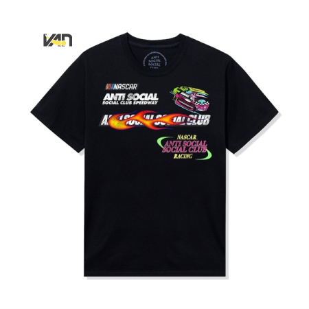 ÁO THỜI TRANG NAM ANTI SOCIAL SOCIAL CLUB X NASCAR - BLACK DAYTONA