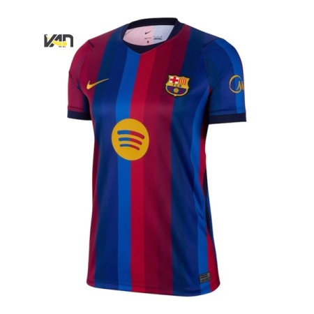 ÁO BÓNG ĐÁ NỮ NIKE BARCELONA SÂN NHÀ 26/27 FAN VERSION - ĐỎ “II2724-683”