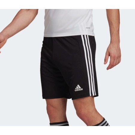 QUẦN SHORT ADIDAS ĐEN SỌC TRẮNG 'GN5776'