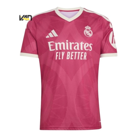 ÁO BÓNG ĐÁ ADIDAS REAL MADRID SÂN KHÁCH THỨ 3 26/27 FAN VERSION - HỒNG “IA7520”