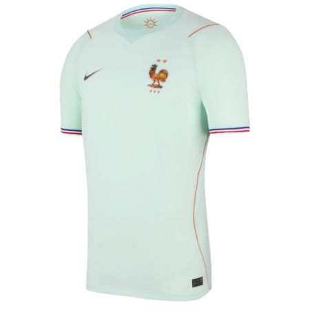 ÁO BÓNG ĐÁ NỮ NIKE ĐTQG PHÁP SÂN KHÁCH 2026 FAN VERSION - XANH “IB4581-394”