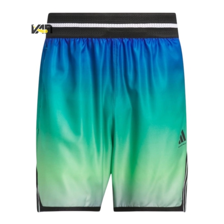 QUẦN SHORT THỂ THAO ADIDAS BASKETBALL CRAZY LITE - XANH "JV6912"