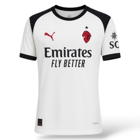ÁO BÓNG ĐÁ CLB AC MILAN SÂN KHÁCH 25/26 FAN “779971 02”
