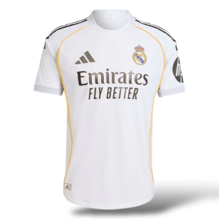 ÁO BÓNG ĐÁ SÂN NHÀ REAL MADRID 25/26 PLAYER - TRẮNG " JV5918 " * KHONG TAG GIAY *