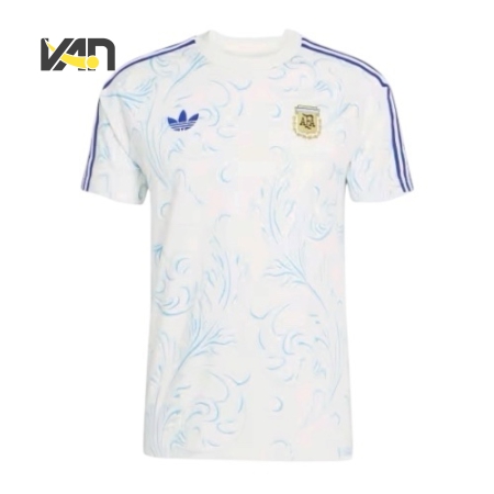 ÁO THUN THỜI TRANG ĐTQG ARGENTINA - TRẮNG ''KF0323''