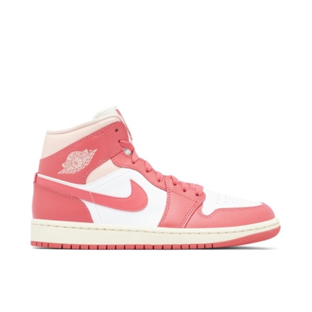 GIÀY NIKE AIR JORDAN 1 MID STRAWBERRIES AND CREAM "BQ6472-109"