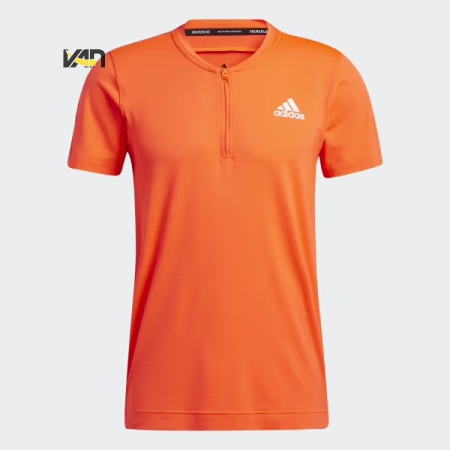 ÁO THUN ADIDAS POLY ZIP AEROREADY LYTE RYDE CAM