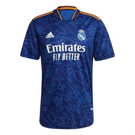 ÁO ĐẤU ADIDAS REAL MADRID C.F SÂN KHÁCH 21/22 "GM6775"