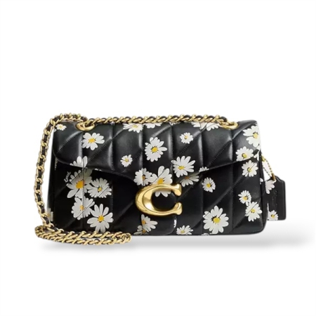 TÚI COACH TABBY 26 QUILTED SHOULDER BAG WITH FLORAL PRINT “CR705”