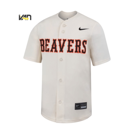 [SALE CHỒNG SALE] ÁO BÓNG CHÀY NIKE OREGON STATE BEAVERS - KEM - “200937179