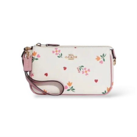 TÚI COACH NOLITA 19 FLOWER - TRẮNG "C7658-IMCAH"