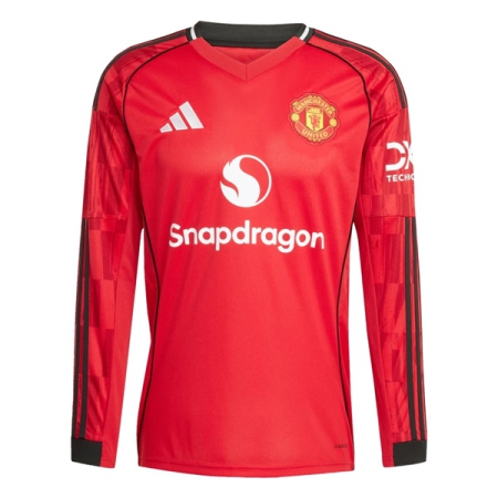 ÁO BÓNG ĐÁ ADIDAS MANCHESTER UNITED SÂN NHÀ TAY DÀI FAN VERSION "JP3037"
