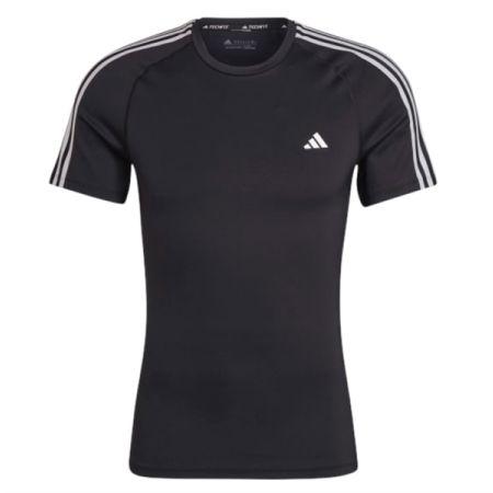 ÁO THỂ THAO ADIDAS TECHFIT 3 SỌC - ĐEN "HD3525"