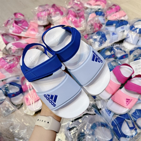 GIÀY SANDAL ADIDAS TRẺ EM 2 QUAI XANH “ H06444 “