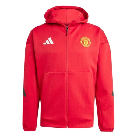 ÁO KHOÁC THỜI TRANG NAM ADIDAS MANCHESTER UNITED ZNE ANTHEM - ĐỎ “JN2901”