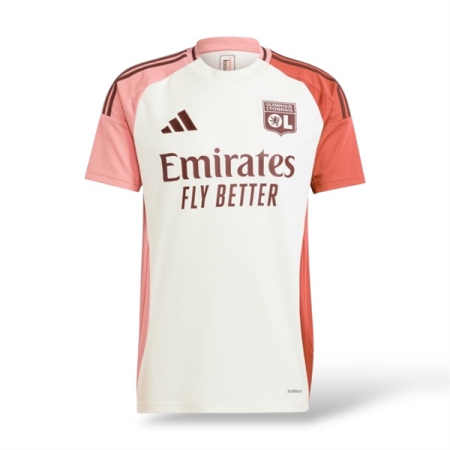 ÁO BÓNG ĐÁ THỨ 3 ADIDAS OLYMPIQUE LYONNAIS 24/25 FAN VERSION - KEM " IT6507 "