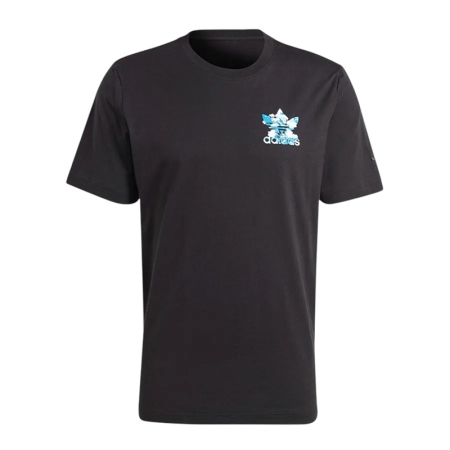 ÁO THỜI TRANG NAM ADIDAS GRAPHIC GLOUDY TREFOIL - ĐEN “IL5154”