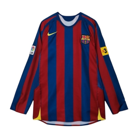 ÁO BÓNG ĐÁ NIKE FC BARCELONA SÂN NHÀ MÙA GIẢI 05/06 REISSUE “HQ1461-471”