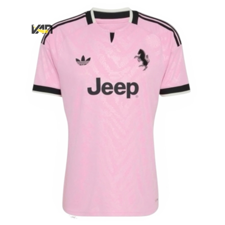 ÁO BÓNG ĐÁ ADIDAS CLB JUVENTUS SÂN KHÁCH 26/27 FAN VERSION - HỒNG “KR4647”