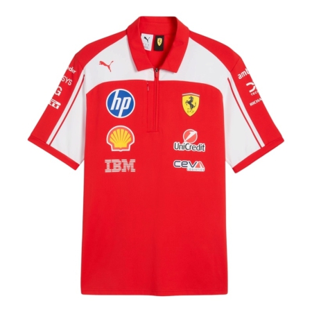 ÁO ĐẤU CÔNG THỨC 1 PUMA FERRARI POLO SCUDERIA HP - ĐỎ “713826-01”
