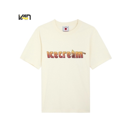ÁO THUN THỜI TRANG BBC ICE CREAM LOGO IN (UNISEX) - KEM “IC24349”