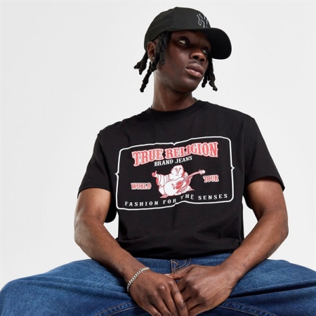 ÁO THUN GRAPHIC TRUE RELIGION RAILROAD “108643”