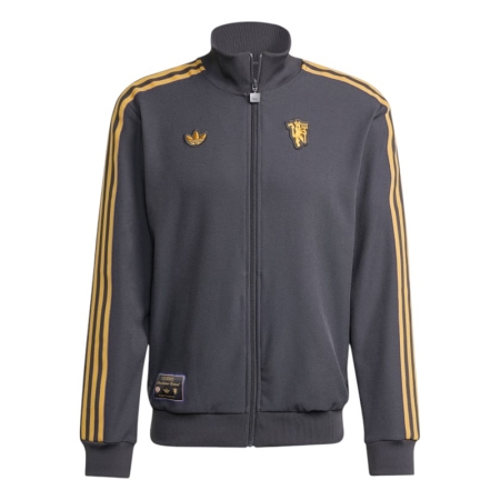 ÁO KHOÁC THỜI TRANG NAM ADIDAS MANCHESTER UNITED TERRACE ICONS - ĐEN “JN2816”