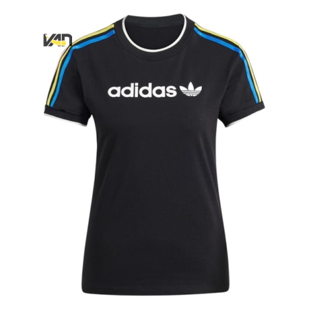 ÁO THUN THỜI TRANG ADIDAS 3 SỌC LINEAR LOGO “JD2724”