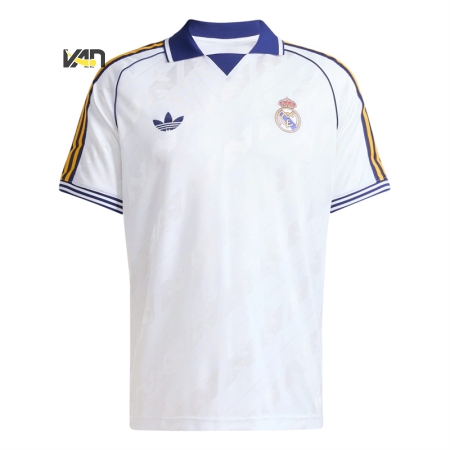ÁO THỜI TRANG ADIDAS REAL MADRID ORIGINAL - TRẮNG “KC7803”