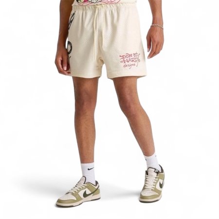 QUẦN NGẮN THỜI TRANG ED HARDY DAGGY ROSE - KEM "EHM8012"