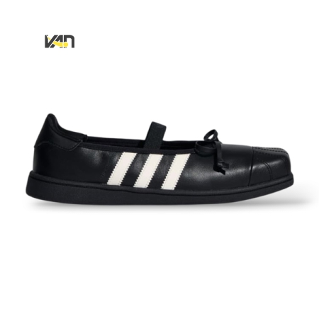 GIÀY THỜI TRANG NỮ BALLET ADIDAS ORIGINALS BY JENNIE SUPERSTAR SQ - ĐEN “LB3787”