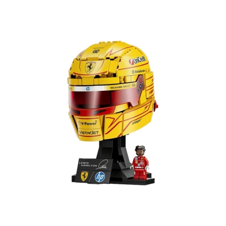 MÔ HÌNH LEGO EDITIONS SCUDERIA FERRARI HP LEWIS HAMILTON HELMET - VÀNG “43022”
