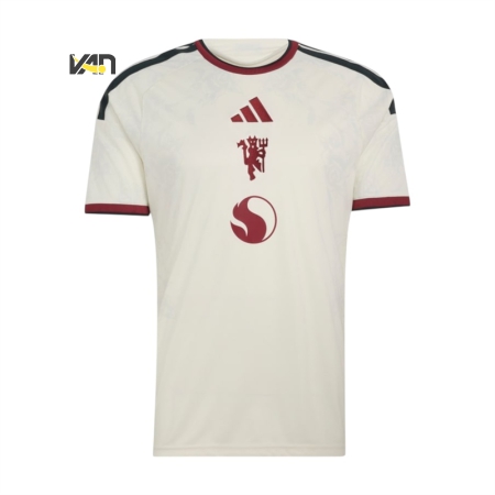 ÁO BÓNG ĐÁ ADIDAS MANCHESTER UNITED SÂN KHÁCH THỨ 3 26/27 FAN VERSION - KEM “KA6876
