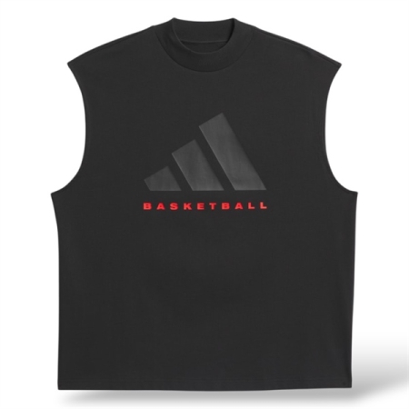 ÁO THUN BÓNG RỔ ADIDAS KHÔNG TAY -ĐEN “IW5647”