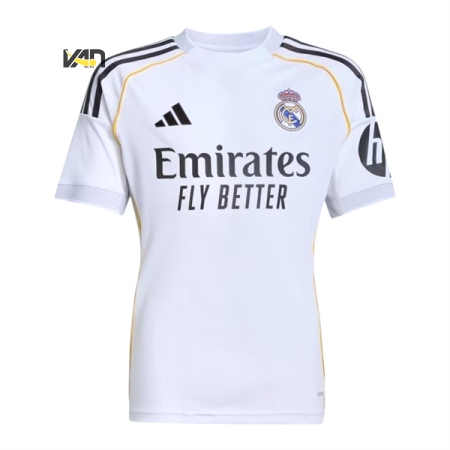 ÁO BÓNG ĐÁ TRẺ EM CLB REAL MADRID SÂN NHÀ 25/26 “JN8887”
