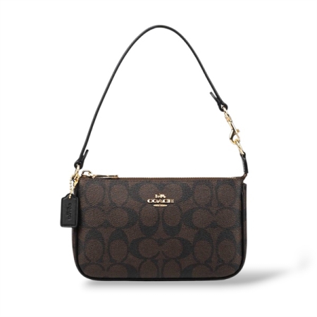 Túi Coach CS442 Nolita 19 In Signature Canvas Brown Black - NÂU “ CS442”