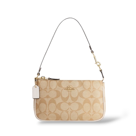 Túi Coach Nolita 19 In Signature ‘Light Khaki’ - VÀNG “ CY236”