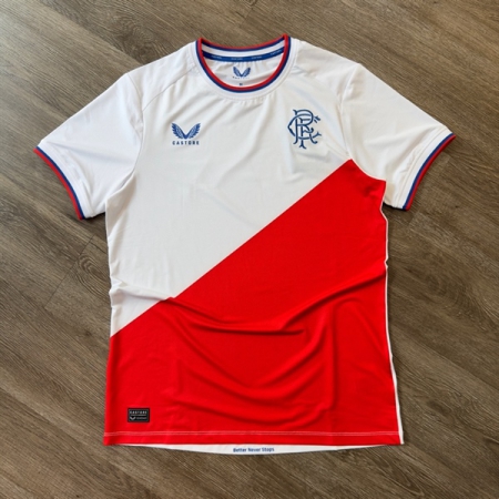 ÁO ĐẤU SÂN KHÁCH CASTORE RANGERS PRO 22/23