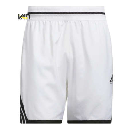 QUẦN SHORT THỂ THAO ADIDAS BASKETBALL CRAZY LITE - TRẮNG "JN0320"