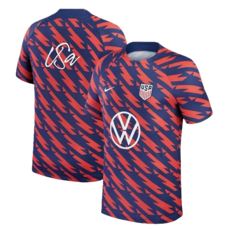 ÁO BÓNG ĐÁ NIKE ĐTQG MỸ ACADEMY PRO PRE-MATCH TOP - ĐỎ “DR4927”