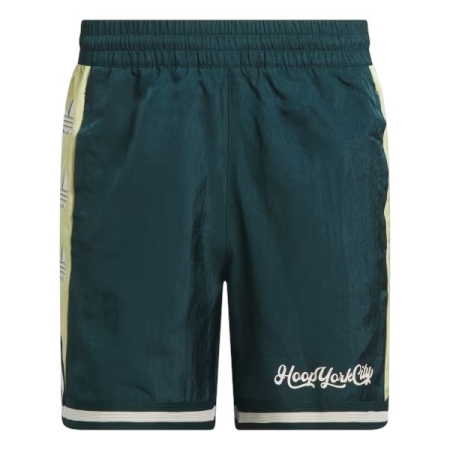 QUẦN SHORT NAM ADIDAS HOOP YORK CITY - XANH “JY4726”