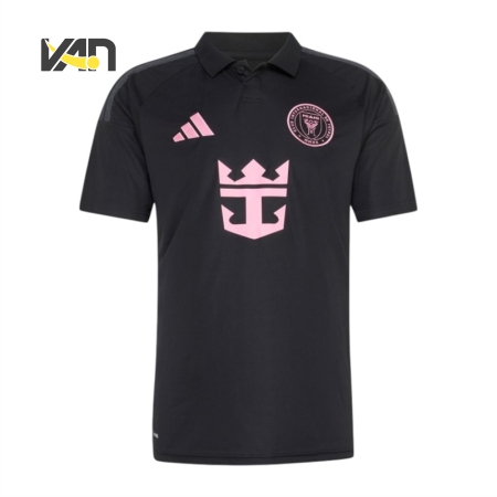 ÁO BÓNG ĐÁ ADIDAS CLB INTER MIAMI SÂN NHÀ 26/27 FAN VERSION - ĐEN "JL8487"
