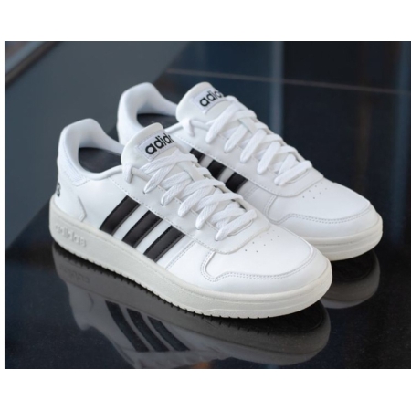 GIÀY ADIDAS HOOPS 2.0 | TRẮNG SỌC ĐEN