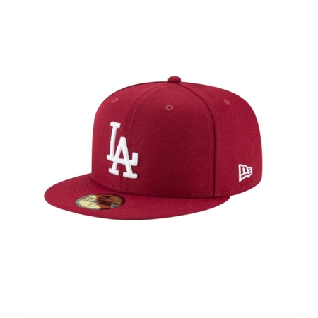 NÓN THỜI TRANG NEW ERA 59FIFTY FITTED LA GORRA DODGERS - SIZE 7 3/8 " ĐỎ "