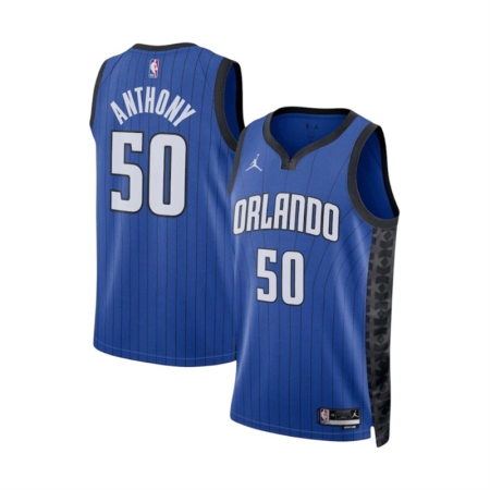 ÁO BÓNG RỔ NIKE ORLANDO MAGIC NAMESET ANTONY #50 - XANH “DO9538-485”