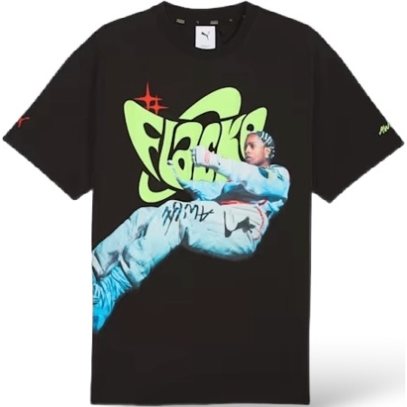 ÁO THUN THỜI TRANG A$AP ROCKY x PUMA FLACKO DRIVE - ĐEN “633389 01”