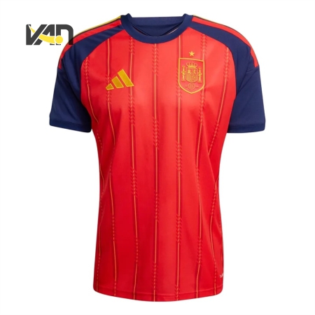 ÁO BÓNG ĐÁ ADIDAS ĐTQG TÂY BAN NHA SÂN NHÀ 2026 FAN VERSION - ĐỎ "JN4390"